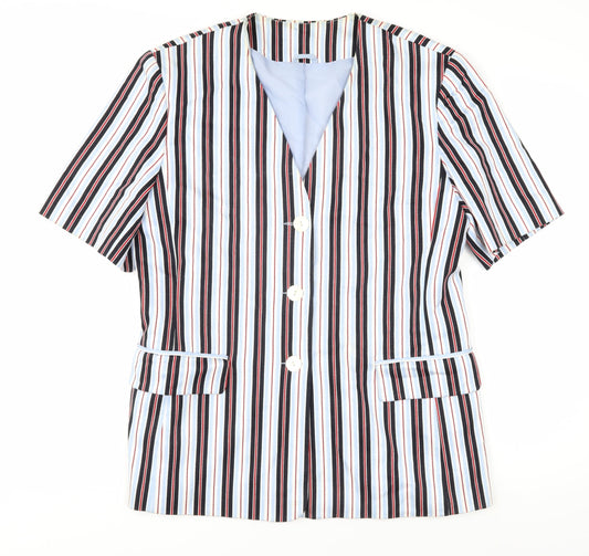 Womens UK Size 14 Debenhams Multicoloured  Button-Up