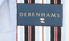 Womens UK Size 14 Debenhams Multicoloured  Button-Up