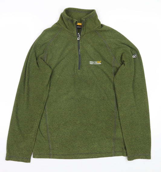 Regatta Men's Green Long Sleeve Pullover Size S