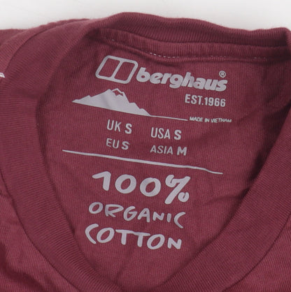 Mens UK Size S Berghaus Red  T-Shirt