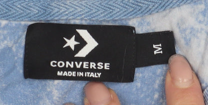 Mens UK Size M Converse Blue  T-Shirt