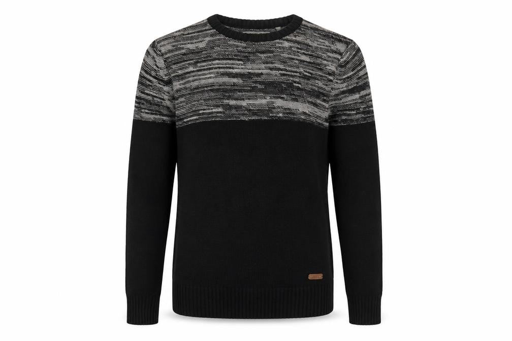 Mens UK Size XXS Brave Soul Black Pullover Jumper