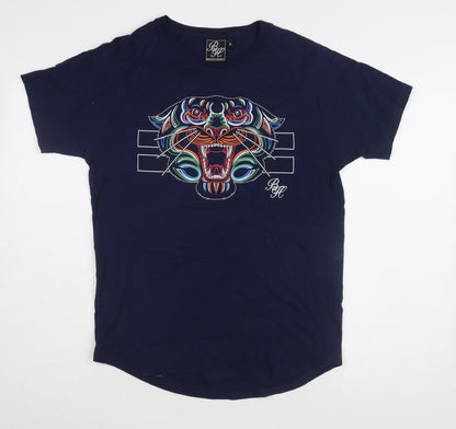 Mens UK Size M Beck & Hersey Blue  T-Shirt