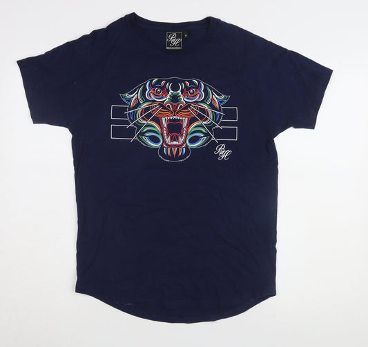 Mens UK Size M Beck & Hersey Blue  T-Shirt