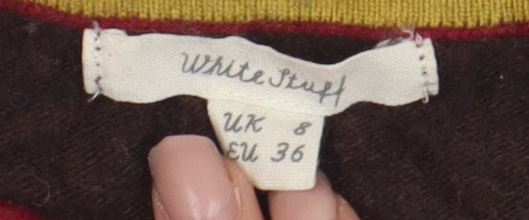 Womens UK Size 8 White Stuff Multicoloured Pullover Jumper