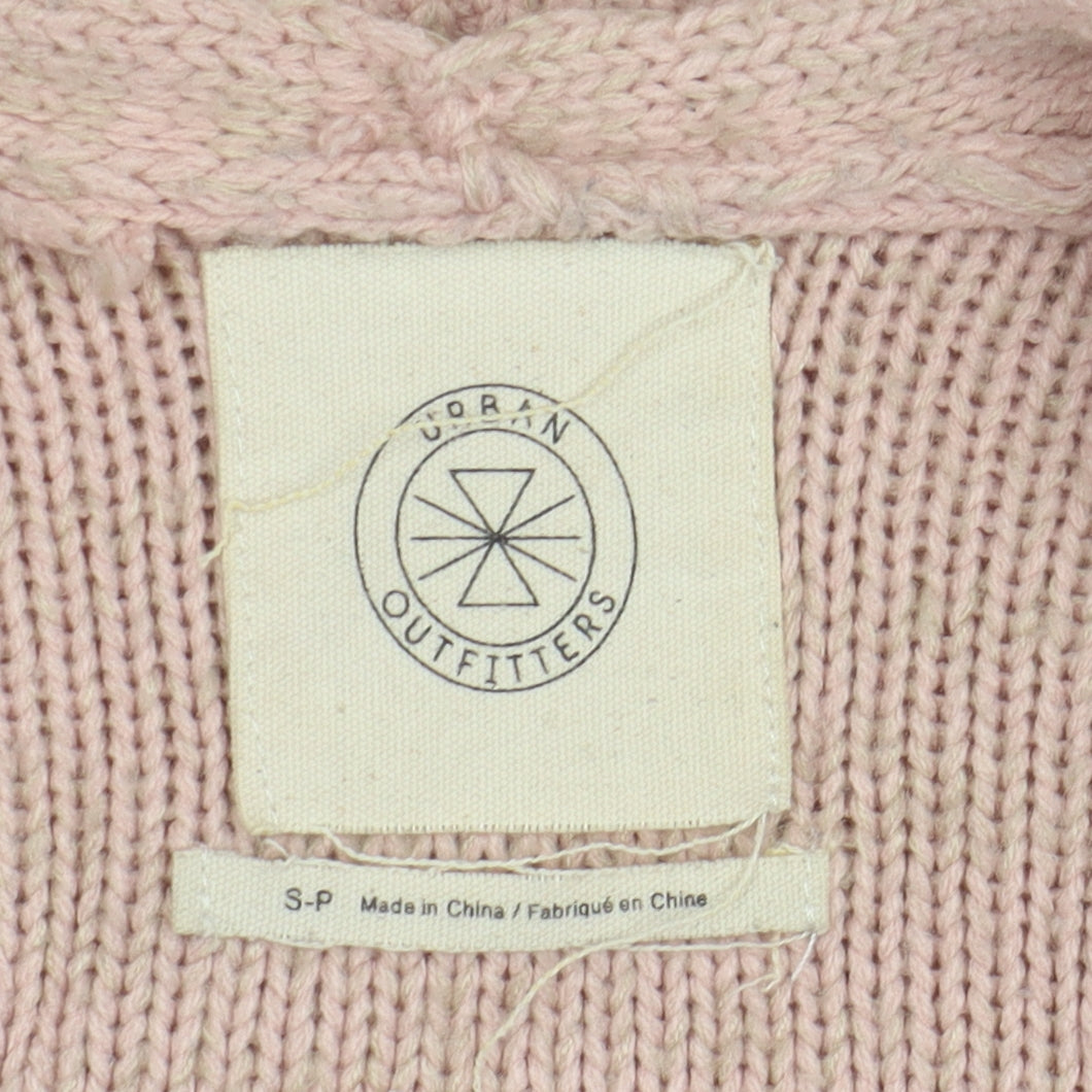 Womens UK Size S Urban Outfitters Pink Cardigan Jumper