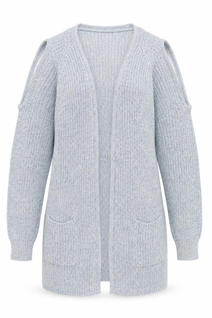 Womens UK Size 14 Brave Soul Blue Cardigan Jumper