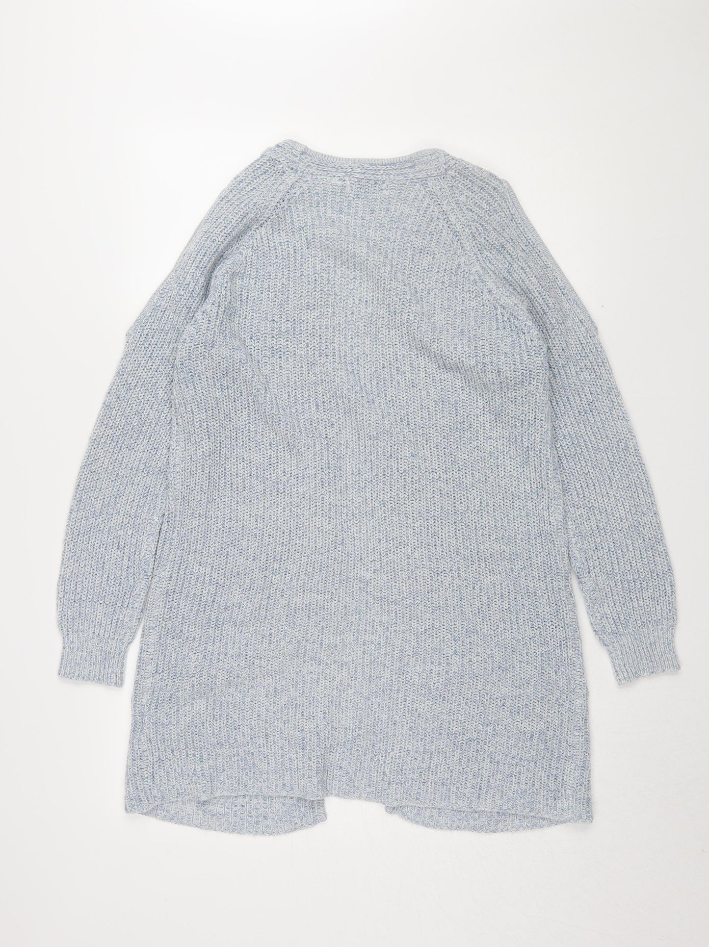 Womens UK Size 14 Brave Soul Blue Cardigan Jumper