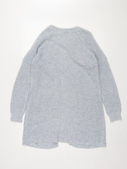 Womens UK Size 14 Brave Soul Blue Cardigan Jumper