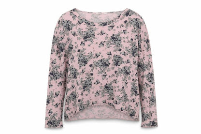 Viola Borghi Women’s Pink Floral Pullover Jumper M