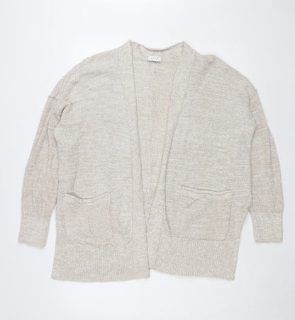 Womens UK Size M VILA Beige Cardigan Jumper