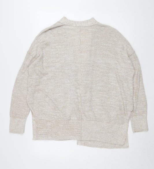 Womens UK Size M VILA Beige Cardigan Jumper