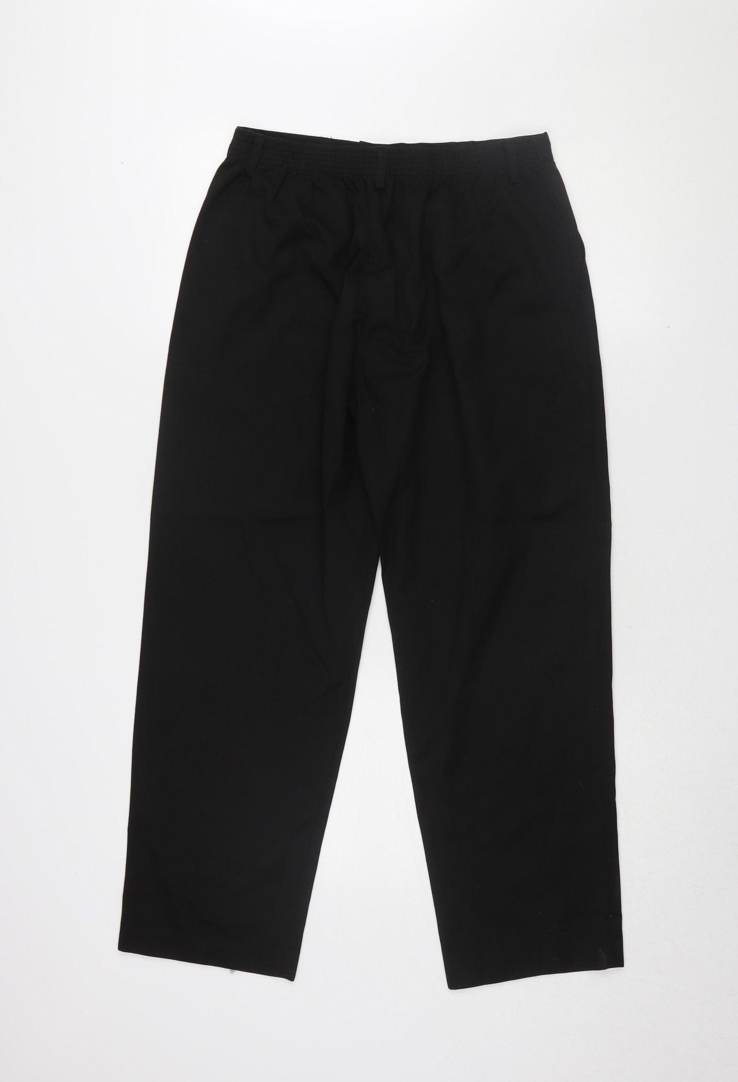 Banner Men's Black Dress Pants, Size 34, Workwear