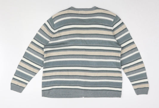Womens UK Size M Alfred Dunner Multicoloured Cardigan Jumper