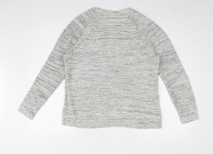 Womens UK Size 12 John Lewis Grey Pullover Jumper