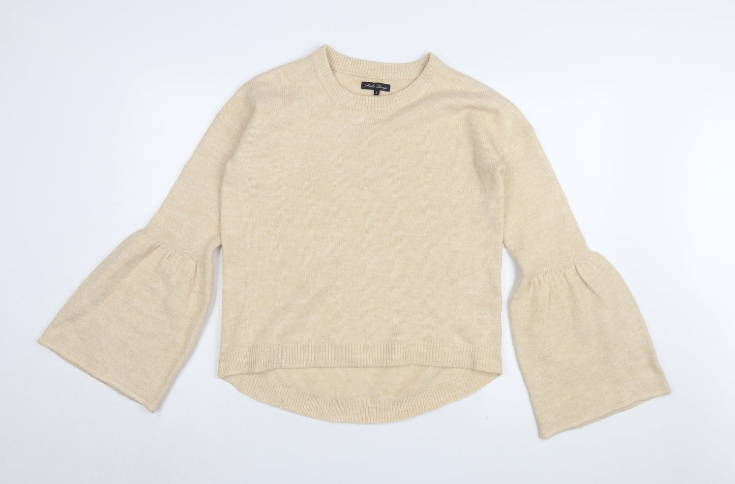 Womens UK Size S Micha Lounge Beige Pullover Jumper