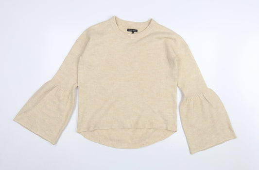 Womens UK Size S Micha Lounge Beige Pullover Jumper
