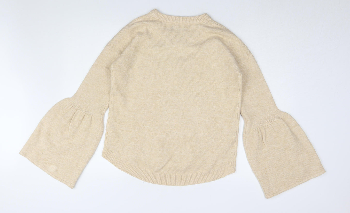 Womens UK Size S Micha Lounge Beige Pullover Jumper
