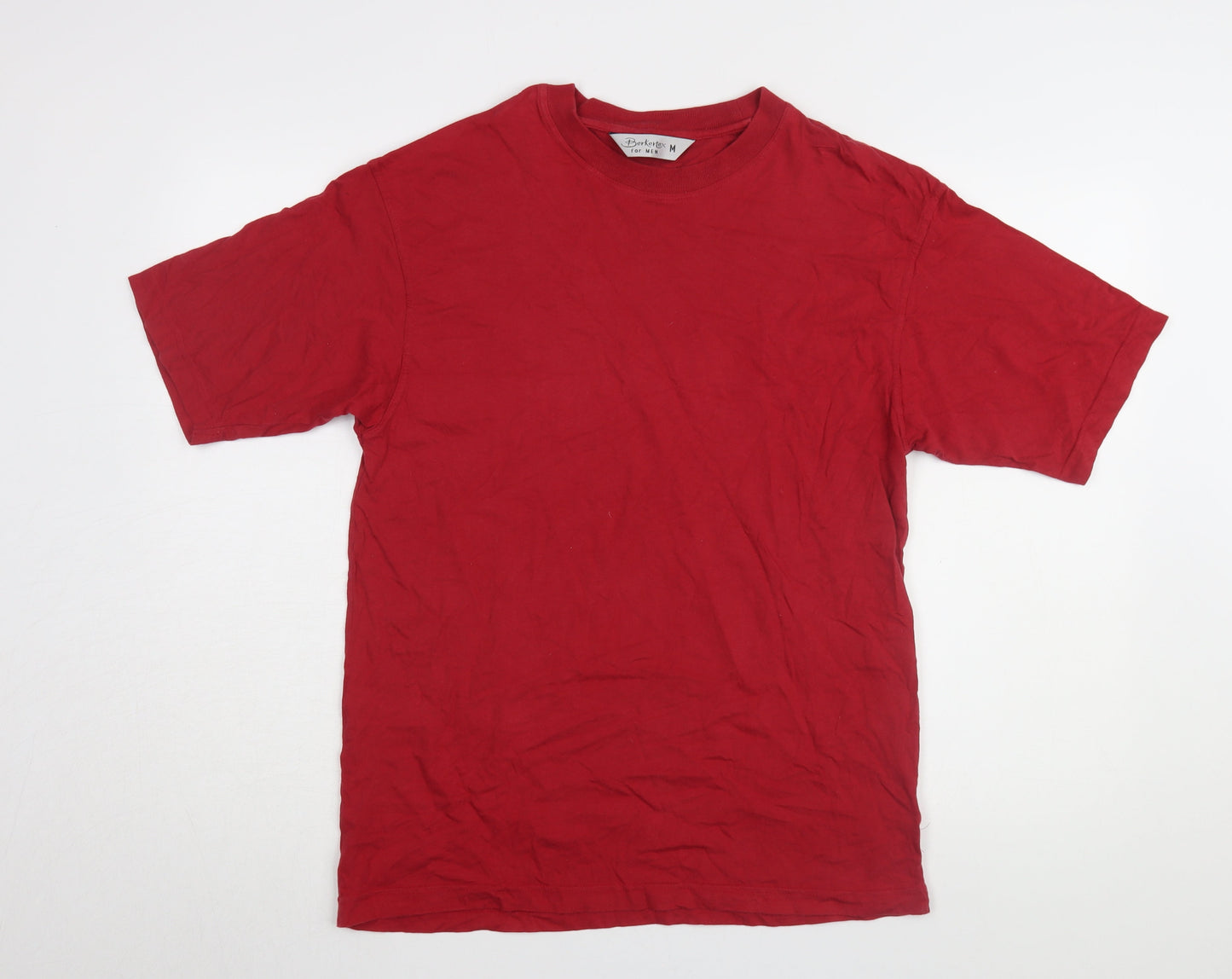Berkertex Men's Red M Crew Neck T-Shirt