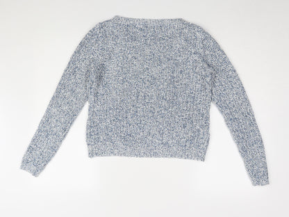 Womens UK Size 10 NEXT Blue Pullover Jumper