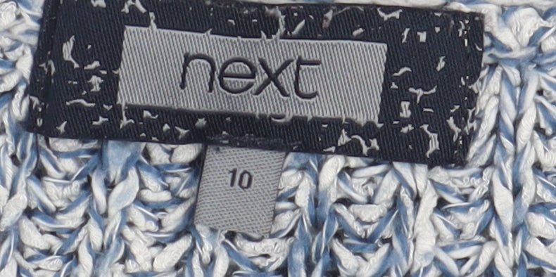Womens UK Size 10 NEXT Blue Pullover Jumper