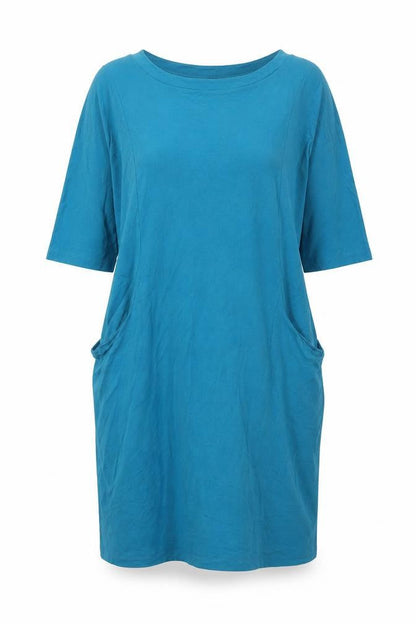 Marks and Spencer Women Blue Shift Dress UK 14