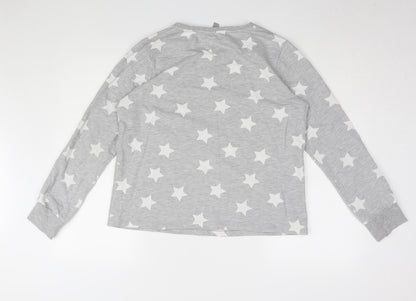 Womens UK Size 10 ASOS Grey Pullover Sweatshirt