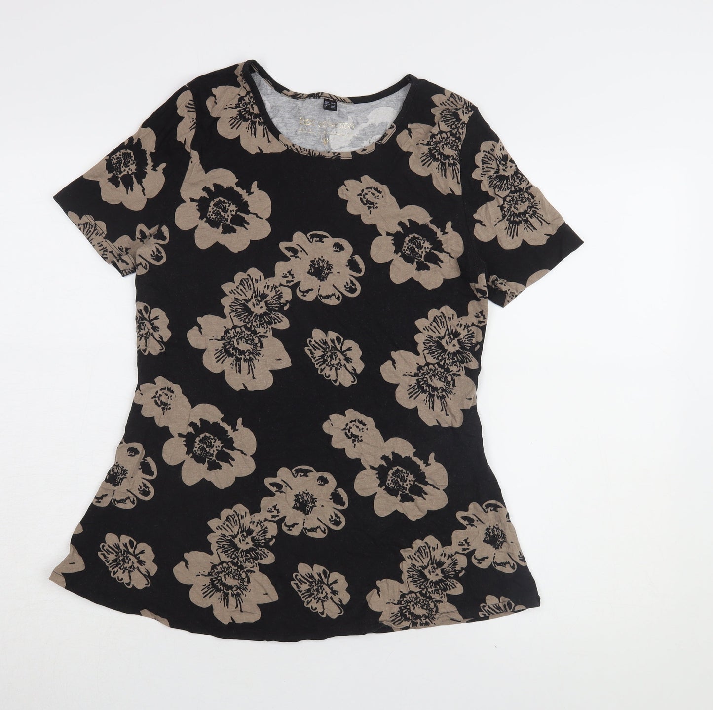 Womens UK Size S bpc selection Black Tunic T-Shirt
