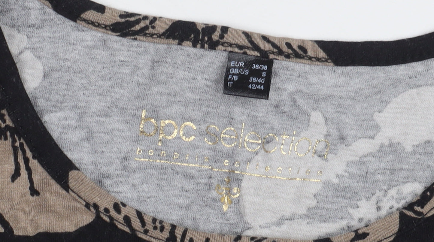 Womens UK Size S bpc selection Black Tunic T-Shirt