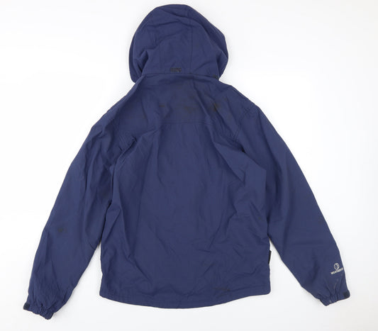Mens UK Size S Karrimor Blue Rain Coat