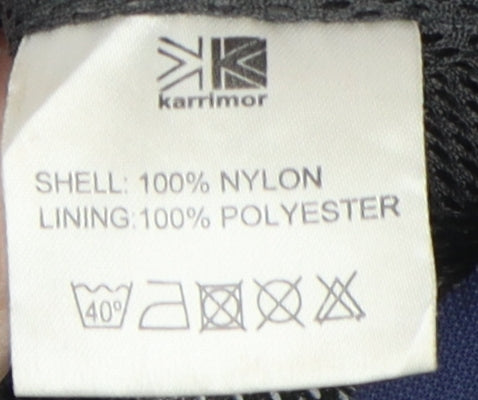 Mens UK Size S Karrimor Blue Rain Coat