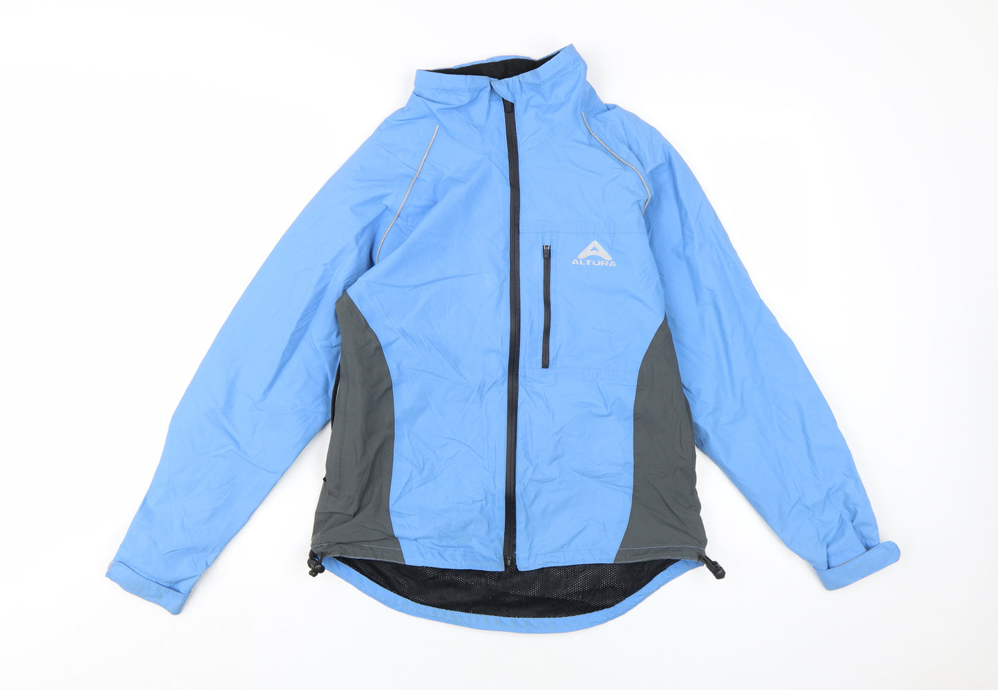 Womens UK Size 8 Altura Blue Windbreaker Coat