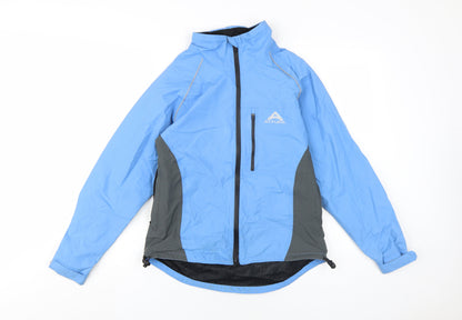 Womens UK Size 8 Altura Blue Windbreaker Coat