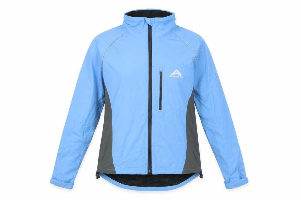 Womens UK Size 8 Altura Blue Windbreaker Coat