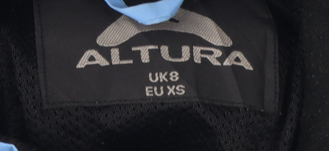 Womens UK Size 8 Altura Blue Windbreaker Coat