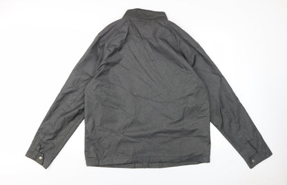 ACW85 Men's Grey Windbreaker Jacket XL Casual