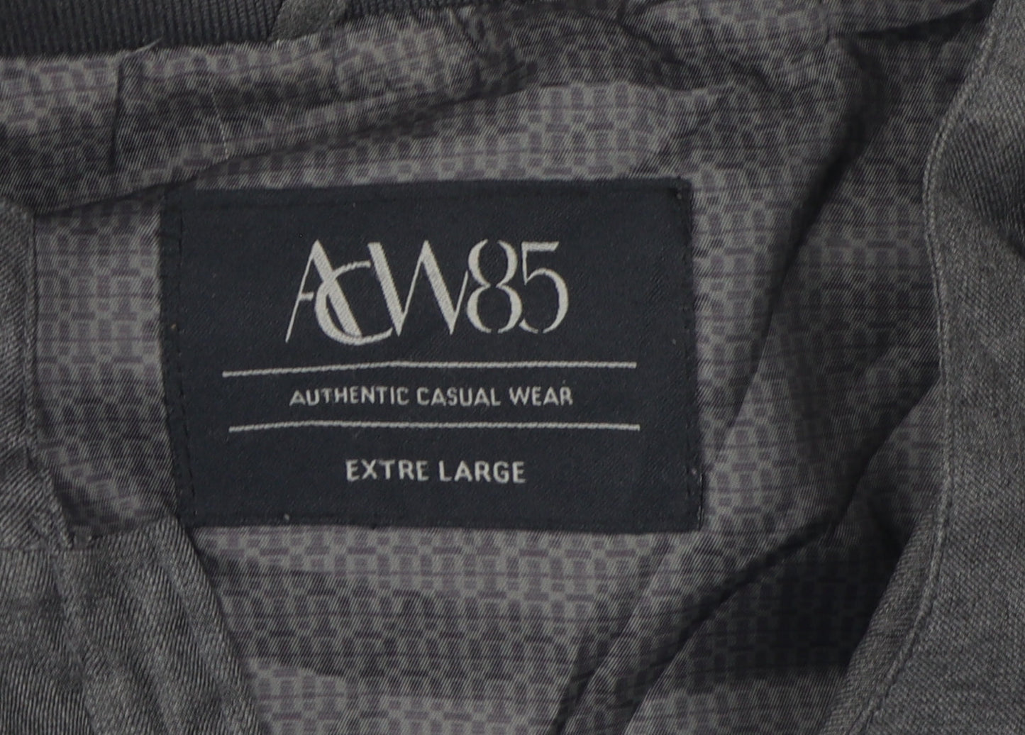 ACW85 Men's Grey Windbreaker Jacket XL Casual
