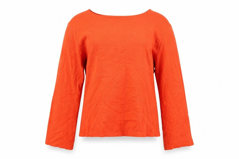 Womens UK Size M Oasis Orange Jumper Jumper