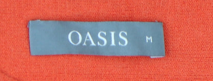 Womens UK Size M Oasis Orange Jumper Jumper