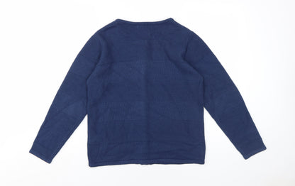 Womens UK Size S Honor Millburn Blue Cardigan Jumper