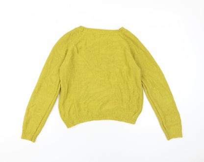 Womens UK Size S Oasis Green Jumper Jumper