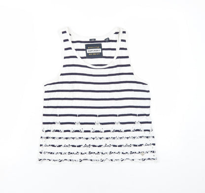 Womens UK Size XS Superdry Multicoloured Basic Tank