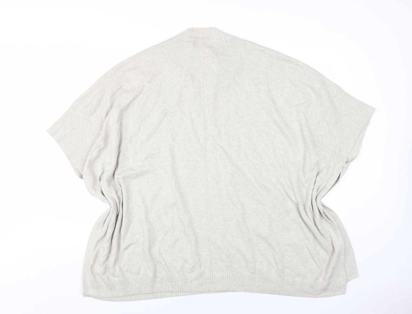 Womens UK Size XS H&M Beige Pullover Jumper
