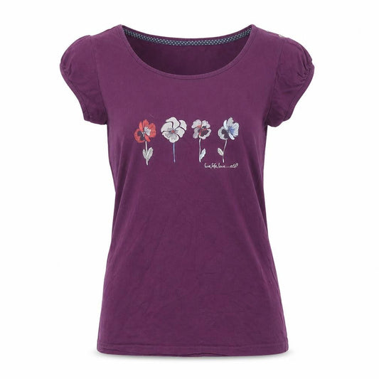 Womens UK Size 14 Peter Storm Purple Basic T-Shirt