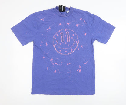 Collusion Unisex Purple XS Graphic T-Shirt