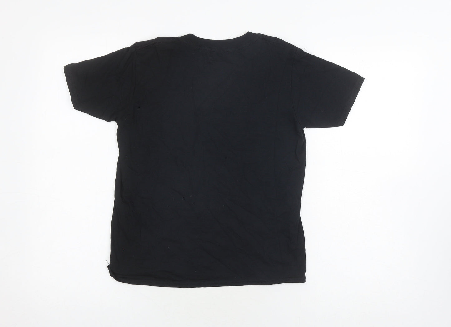 UFC Boys Black Graphic T-Shirt 9-10 Years Casual Sports