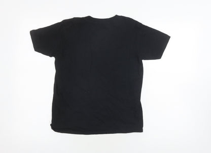 UFC Boys Black Graphic T-Shirt 9-10 Years Casual Sports