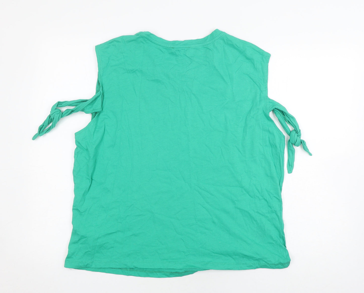 Trendyol Women's Green 3XL Sleeveless T-Shirt