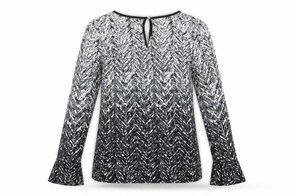 Womens UK Size M Oasis Black Basic Blouse
