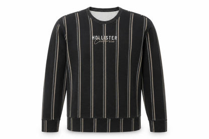 Mens UK Size S Hollister Black Pullover Sweatshirt